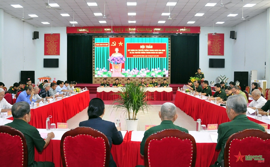 Hội thảo xây dựng Bia truyền thống Trung đoàn Gia Định